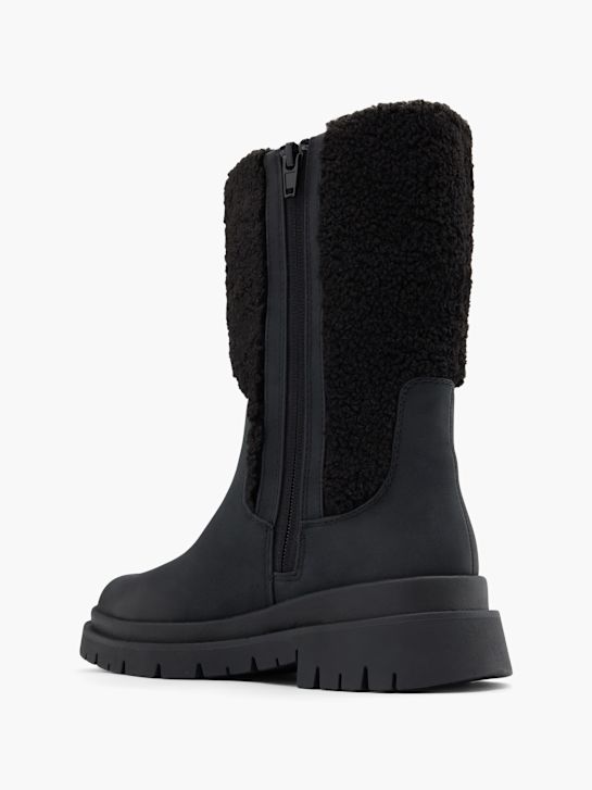 esprit knee high boot black deichmann