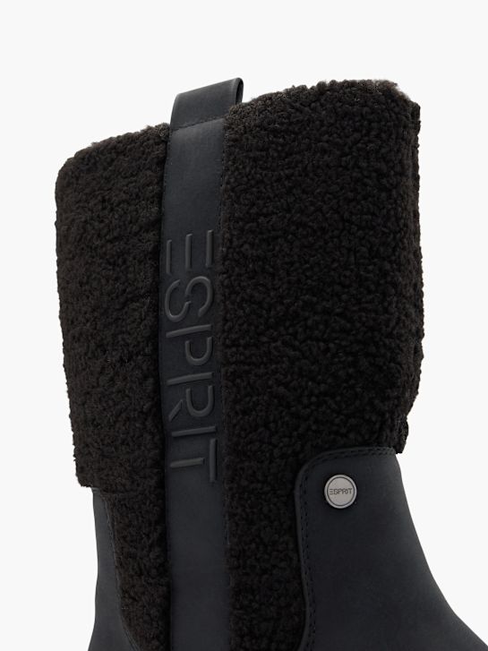 esprit knee high boot black deichmann