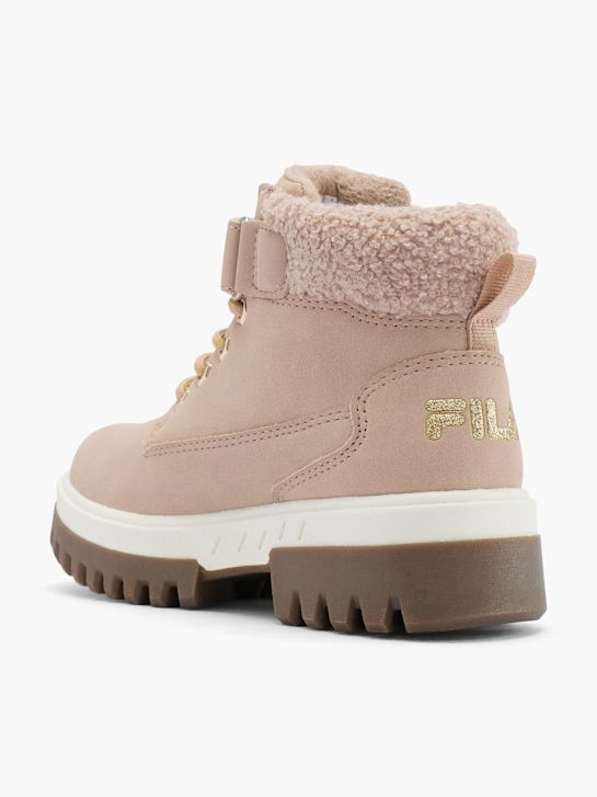 fila lace-up boot pink deichmann