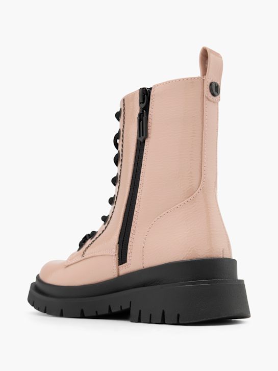 wicked lace-up boot pink deichmann