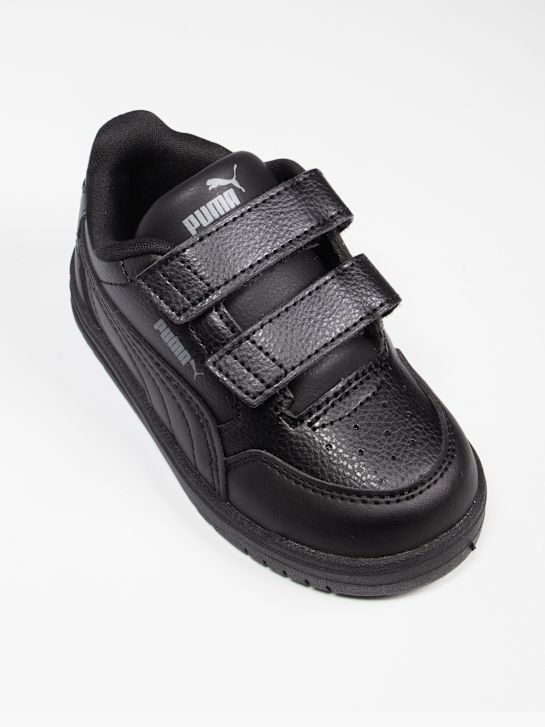 puma shuffle downtown lo v inf trainer black deichmann