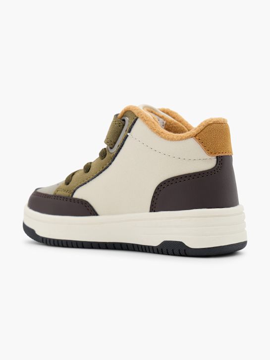 vty high-top trainers beige deichmann