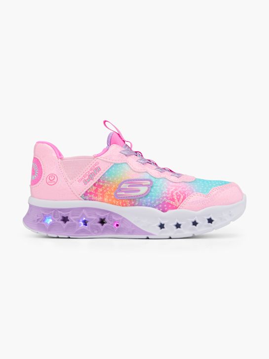 skechers schimmer sterne licht swift-fit-trainer pink deichmann