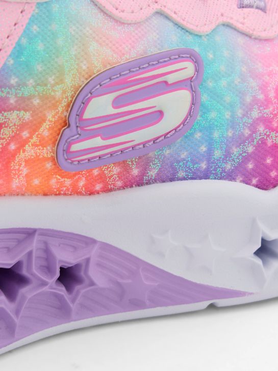 skechers schimmer sterne licht swift-fit-trainer pink deichmann
