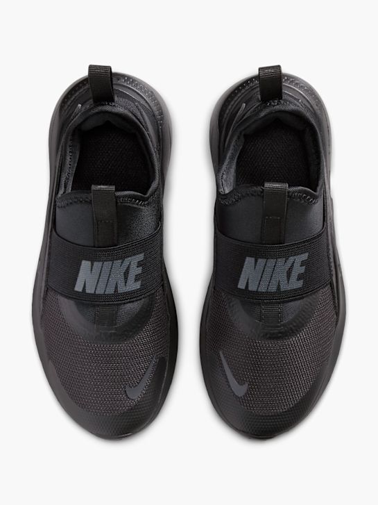 nike flex runner 4 ps slip-on trainers black deichmann