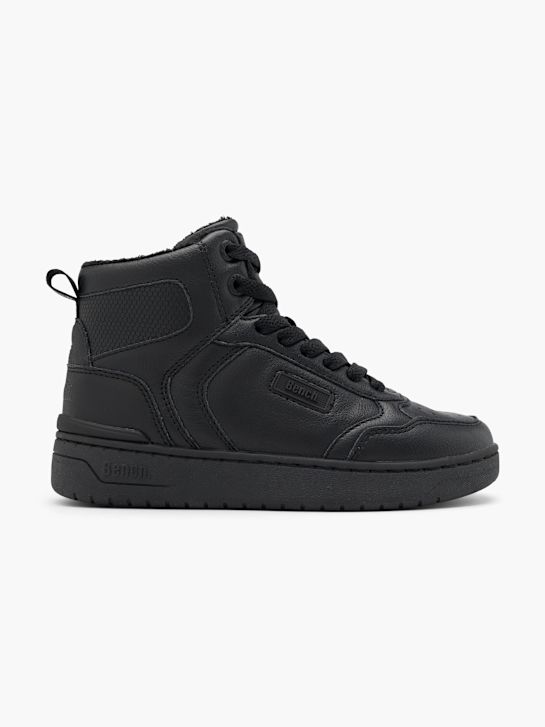 bank-high-top trainers black deichmann