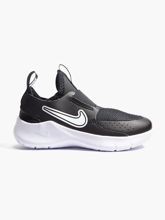 nike flex runner 3 slip-on trainers black deichmann