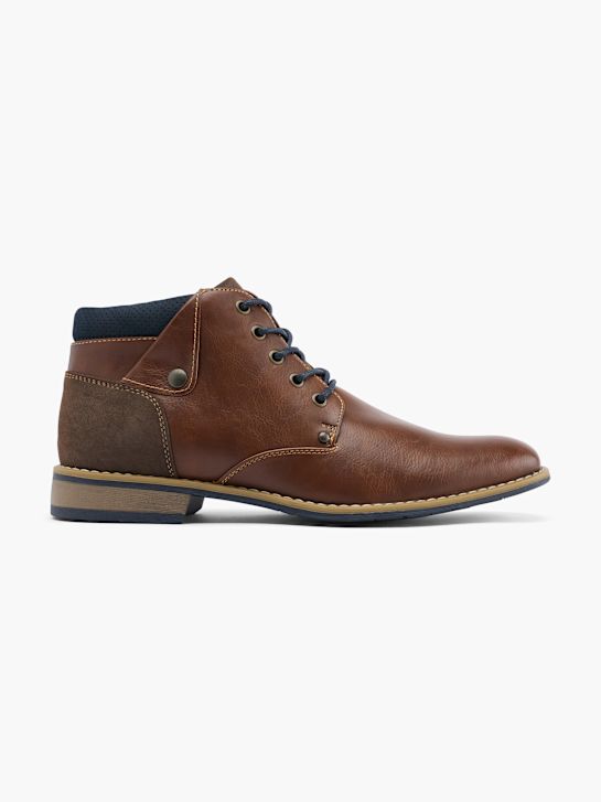 venedig laced ankle boot-cognac deichmann