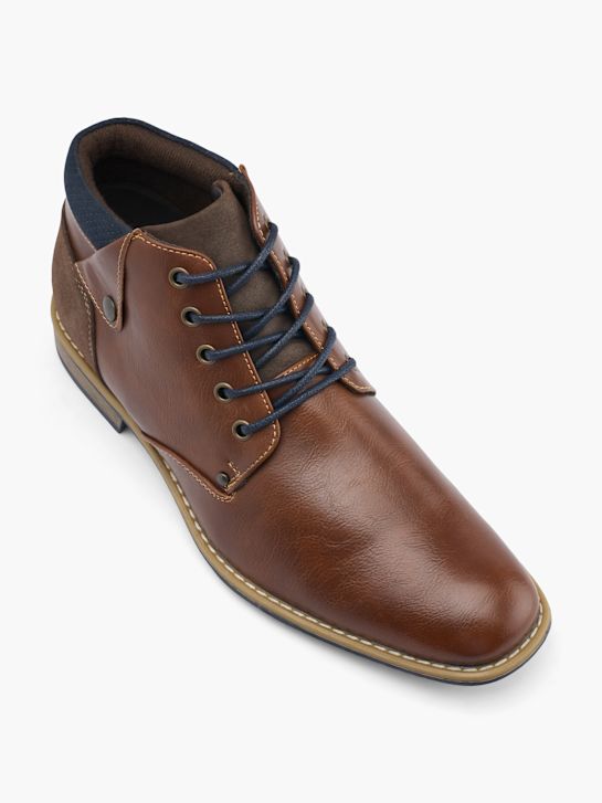 venedig laced ankle boot-cognac deichmann