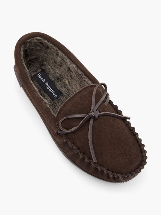 hush welpen geschlossene slipper braun deichmann