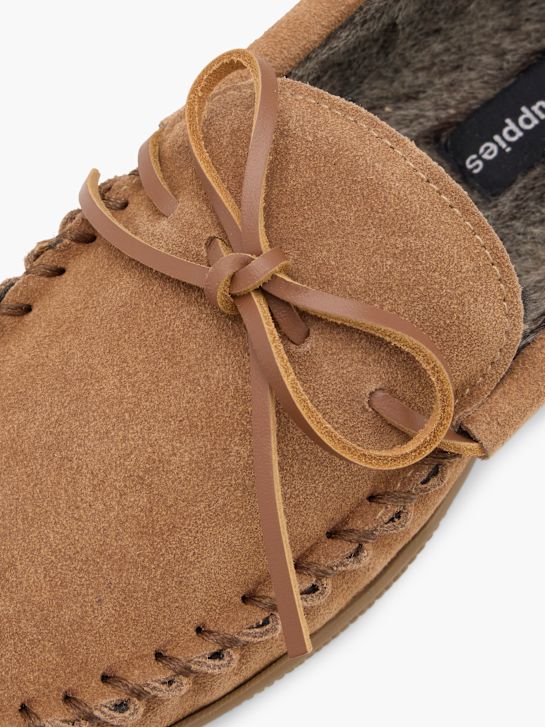 hush welpen geschlossene slipper beige deichmann