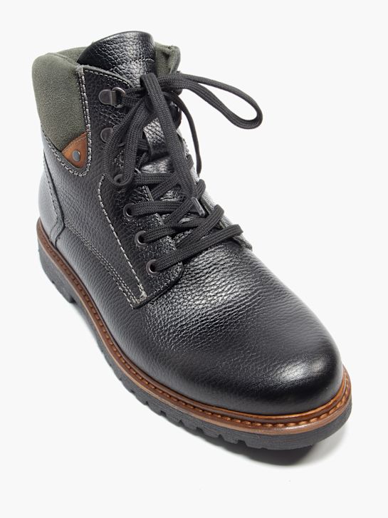 am schuh lace-up boot black deichmann