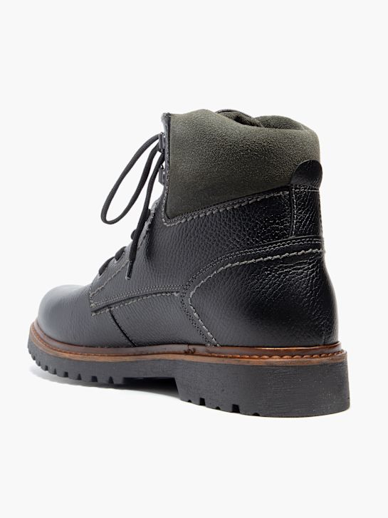 am schuh lace-up boot black deichmann
