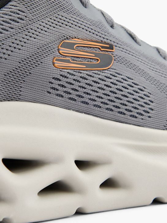 skechers swirl comfort trainer grau deichmann