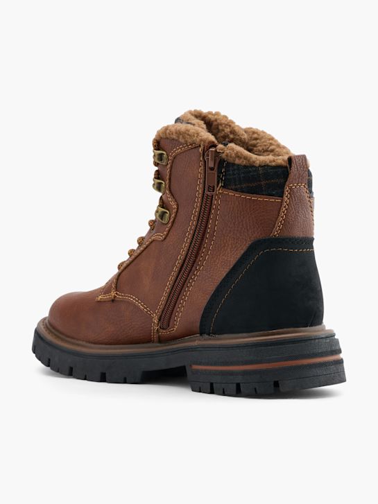 landrover lace-up boot brown deichmann