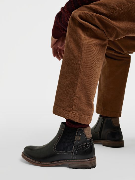 am schuh chelsea boot-black deichmann