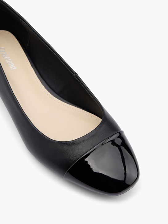 graceland ballet flat black deichmann
