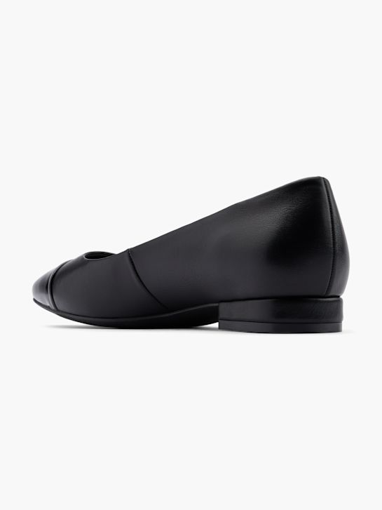 graceland ballet flat black deichmann