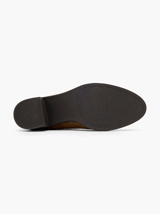 graceland heeled chelsea boot-braun deichmann
