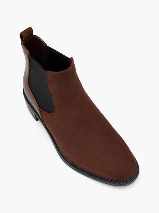 graceland heeled chelsea boot-braun deichmann