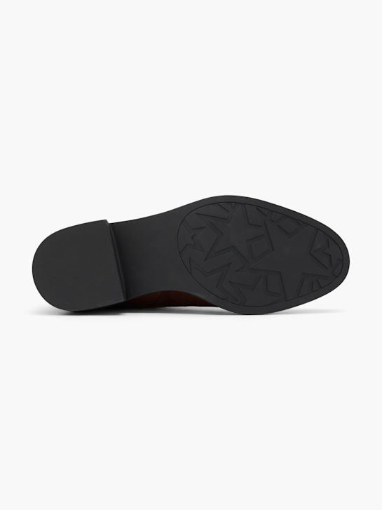 graceland heeled chelsea boot-braun deichmann