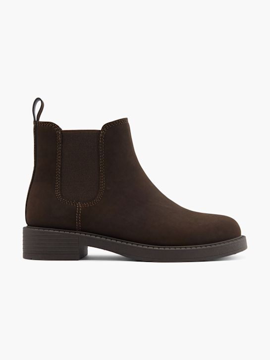 graceland heeled chelsea boot-braun deichmann