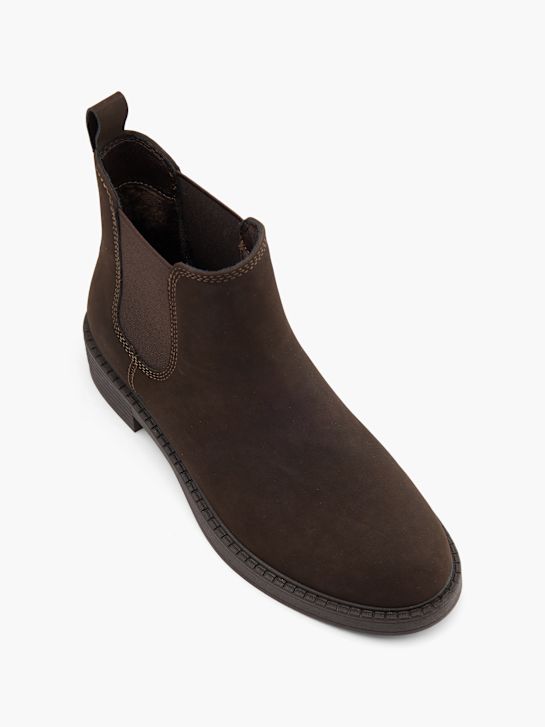 graceland heeled chelsea boot-braun deichmann