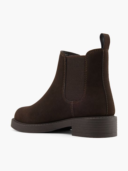 graceland heeled chelsea boot-braun deichmann