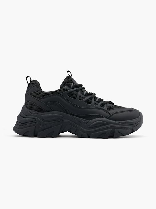 graceland klobigen trainer in schwarz deichmann