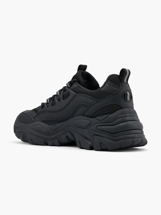 graceland klobigen trainer in schwarz deichmann