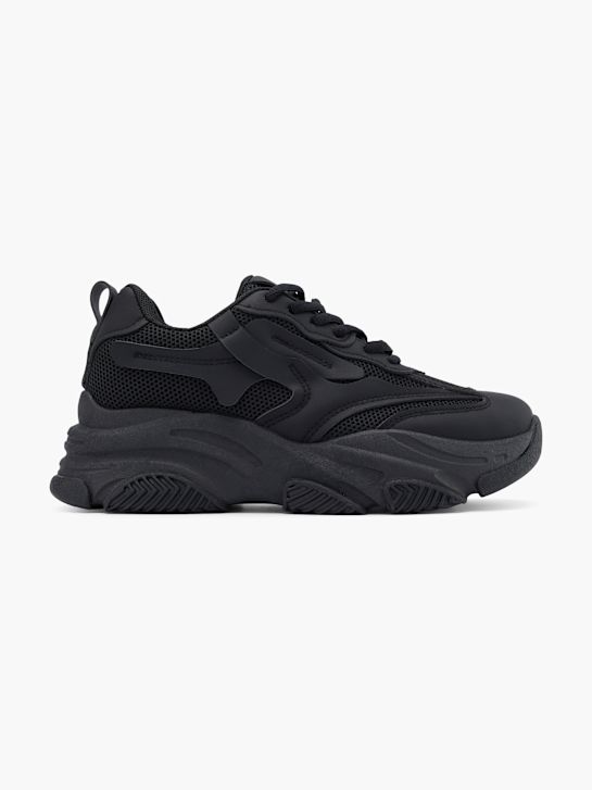 graceland klobigen trainer in schwarz deichmann