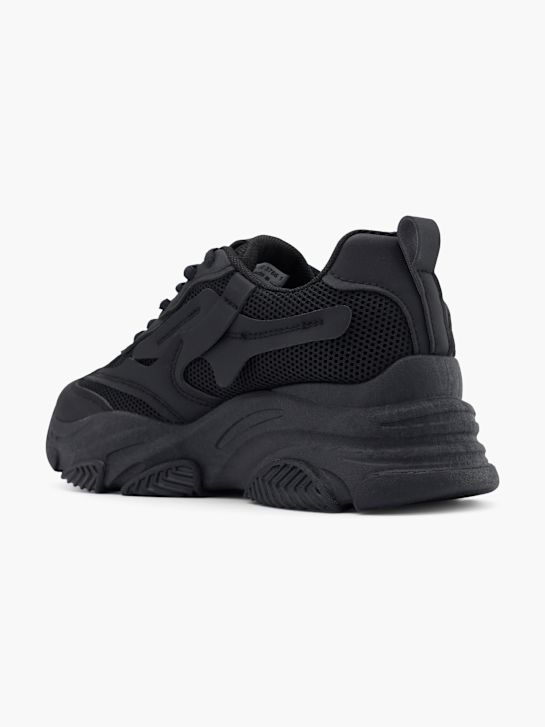 graceland klobigen trainer in schwarz deichmann