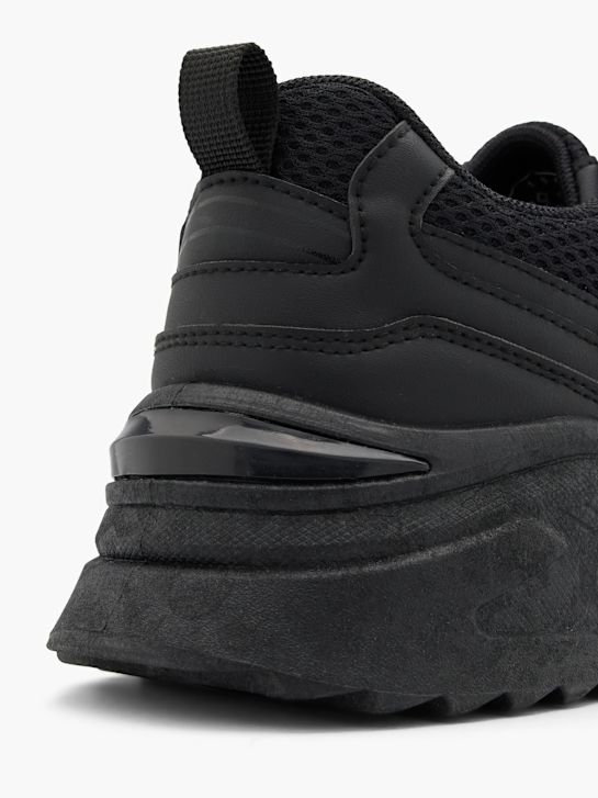 graceland klobigen trainer in schwarz deichmann