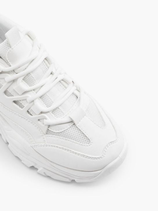 graceland chunky trainers white deichmann