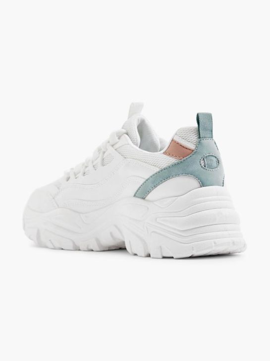 graceland chunky trainers white deichmann