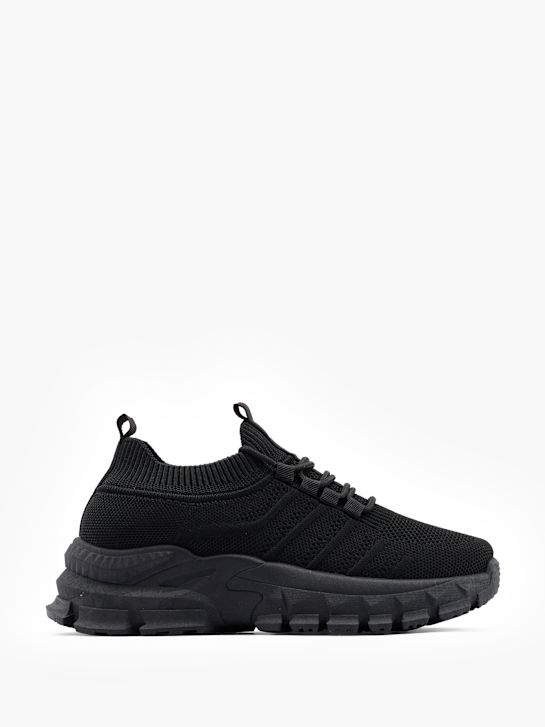 graceland klobigen trainer in schwarz deichmann
