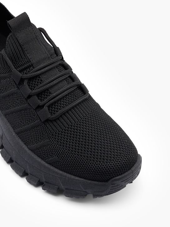 graceland klobigen trainer in schwarz deichmann