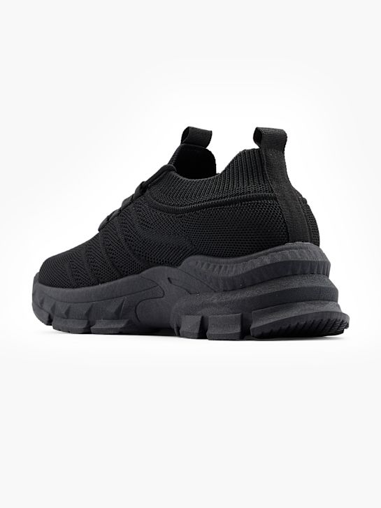 graceland klobigen trainer in schwarz deichmann