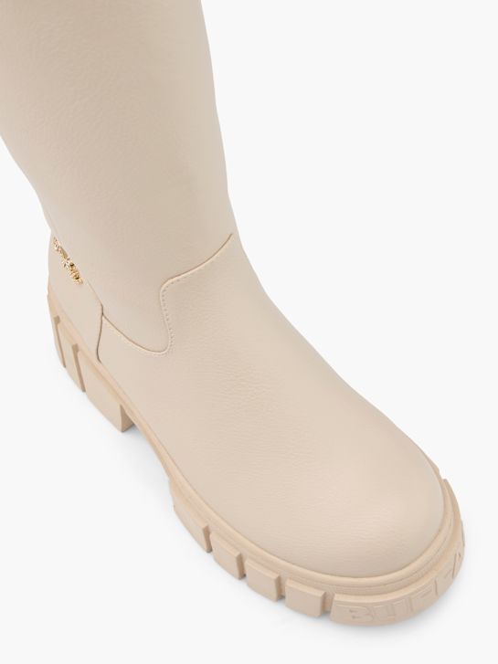 buffalo knee high boot-beige deichmann