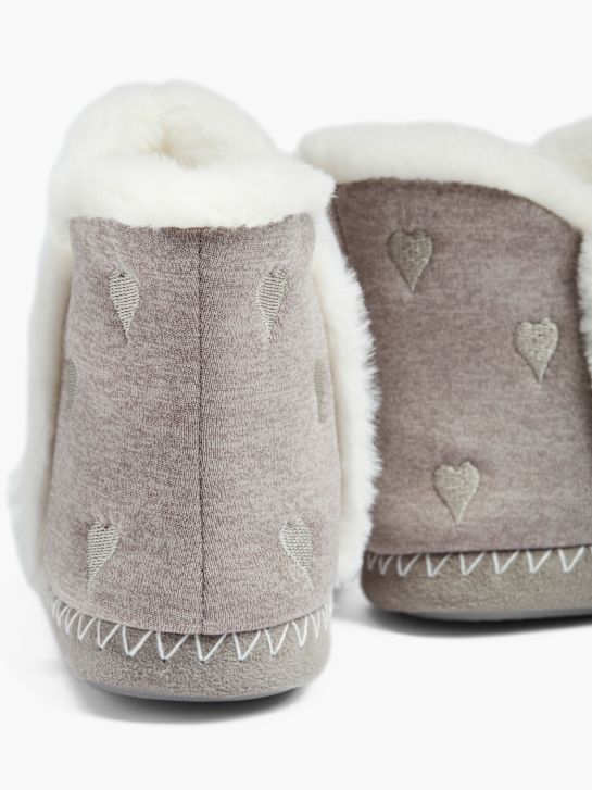 casa mia geschlossene pantoffel grau deichmann