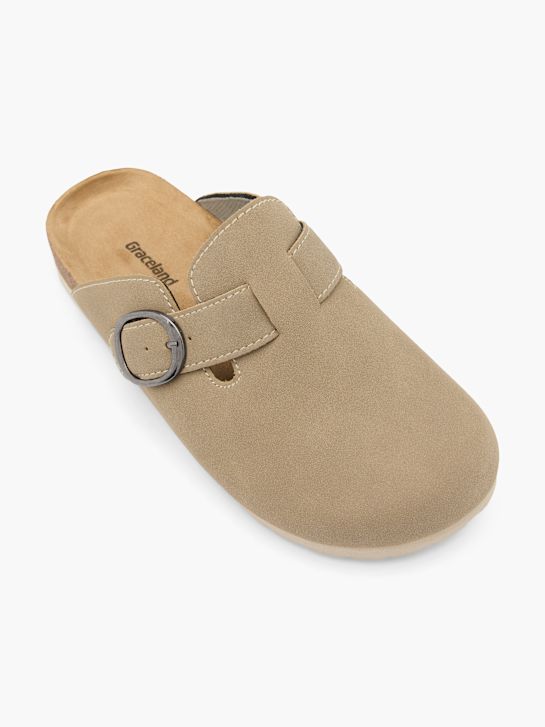graceland geschlossene slipper taupe deichmann