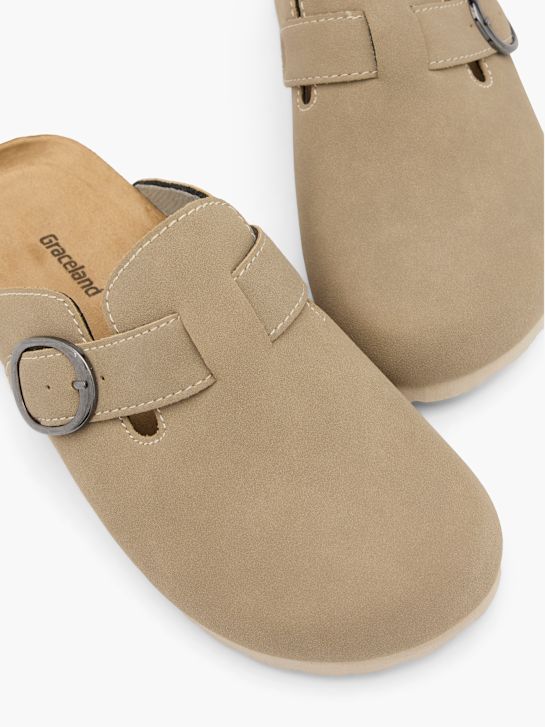 graceland geschlossene slipper taupe deichmann