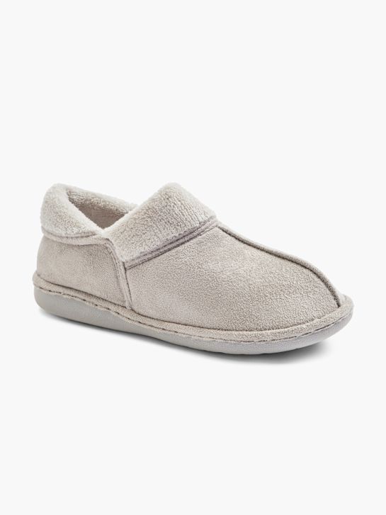 casa mia geschlossene pantoffel grau deichmann