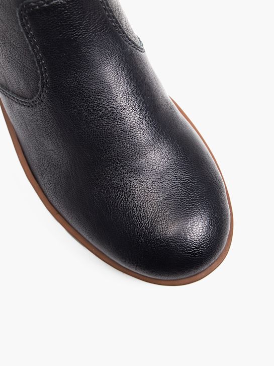 rieker klassische stiefelette schwarz deichmann