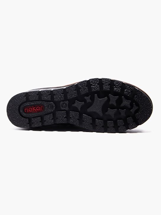 rieker klassische stiefelette schwarz deichmann