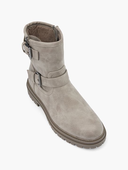 graceland biker-boot in grau deichmann