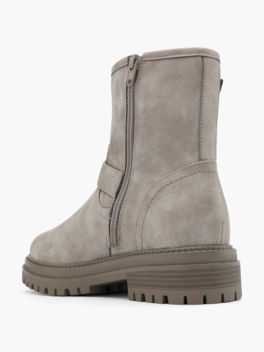 graceland biker-boot in grau deichmann