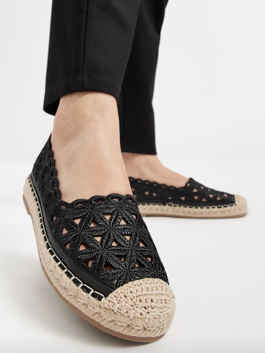 graceland espadrille-black deichmann