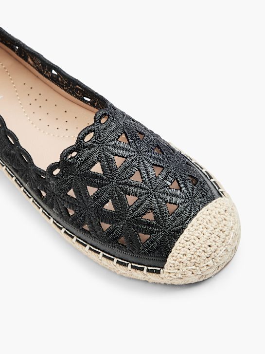 graceland espadrille-black deichmann