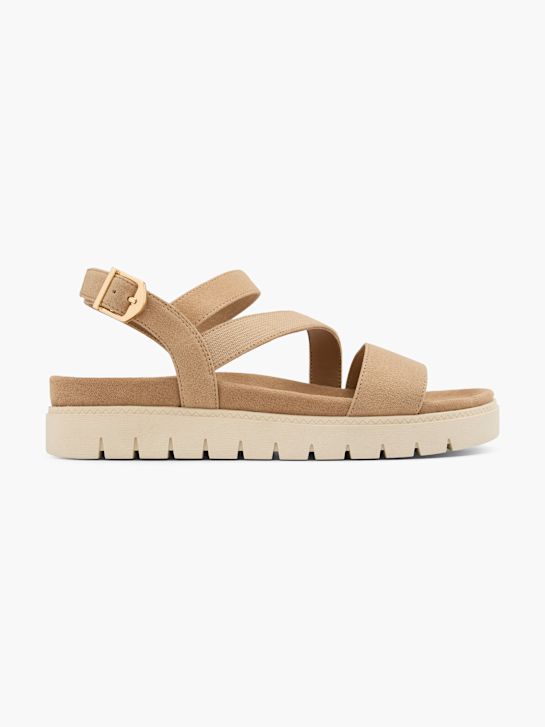 graceland sandale beige deichmann